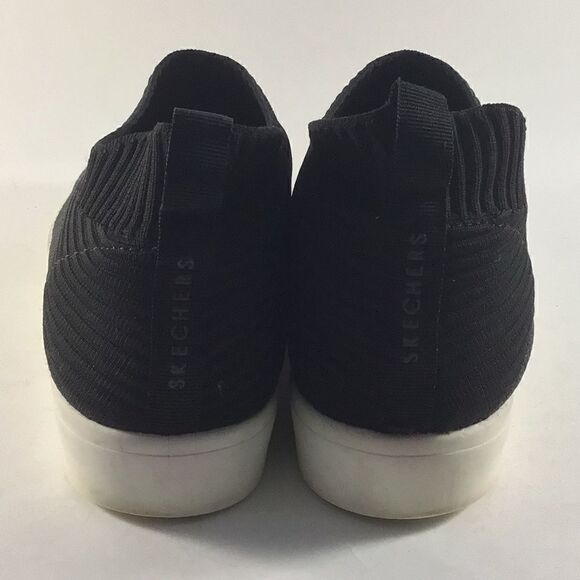 Skechers USA street poppy womens shoes high top sneakers black size 9.5 73929 - Picture 4 of 8